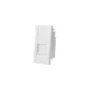 Ασφάλεια Πρίζας Alantec OS002 λευκό 45×45 mm, 1 τεμάχιο