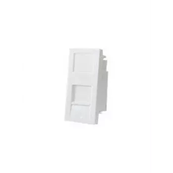 Ασφάλεια Πρίζας Alantec OS002 λευκό 45×45 mm, 1 τεμάχιο