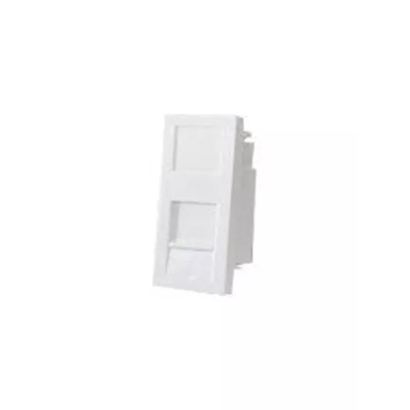 Ασφάλεια Πρίζας Alantec OS002 λευκό 45×45 mm, 1 τεμάχιο