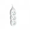 Tracer PowerCord Καλώδιο επέκτασης, 3 πρίζες, 3 m, Λευκό