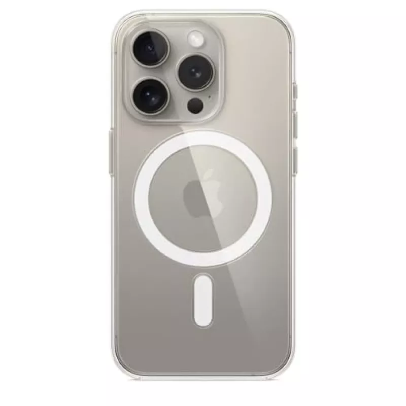 Apple iPhone 15 Pro Θήκη με MagSafe – Διάφανη