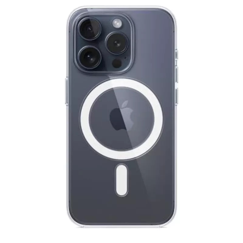 Apple iPhone 15 Pro Θήκη με MagSafe – Διάφανη