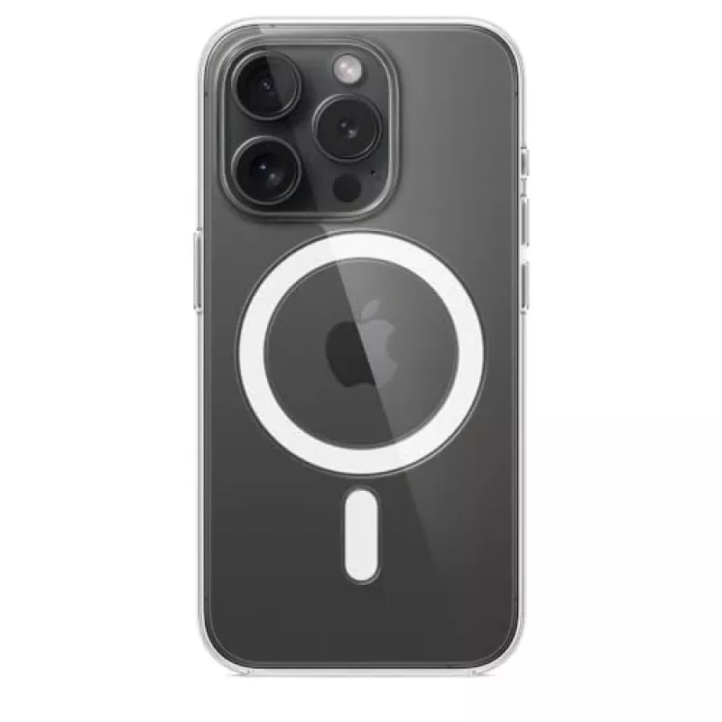 Apple iPhone 15 Pro Θήκη με MagSafe – Διάφανη