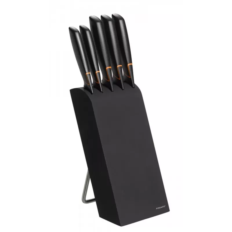 Fiskars 978791 - Ανοξείδωτο ατσάλι - Μαύρο - Μαύρο Πορτοκαλί