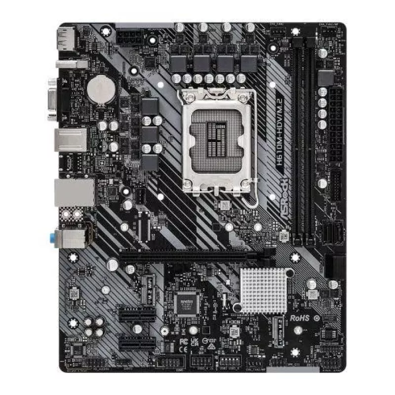 ASRock H610M-HDV/M.2 R2.0 LGA1700 DDR4 Micro-ATX Μητρική