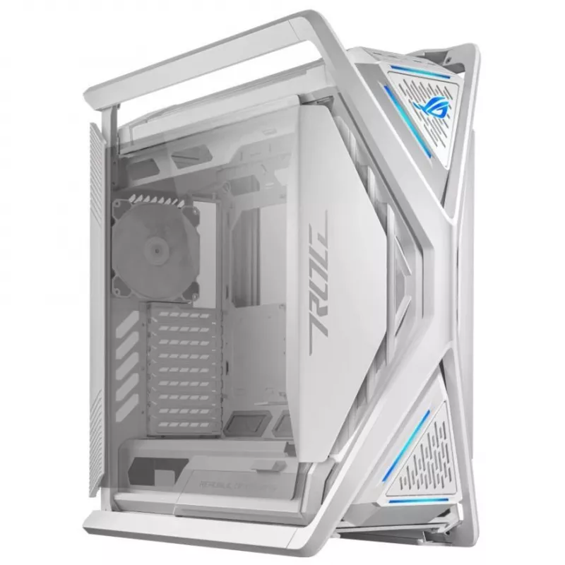 ASUS ROG GR701 Hyperion White, PC, Λευκό, ATX, EATX, micro ATX, Mini-ITX, Αλουμίνιο, Multi, Front