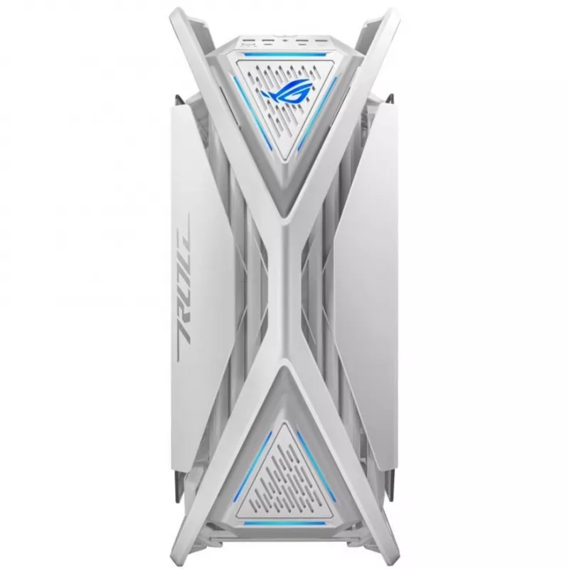 ASUS ROG GR701 Hyperion White, PC, Λευκό, ATX, EATX, micro ATX, Mini-ITX, Αλουμίνιο, Multi, Front