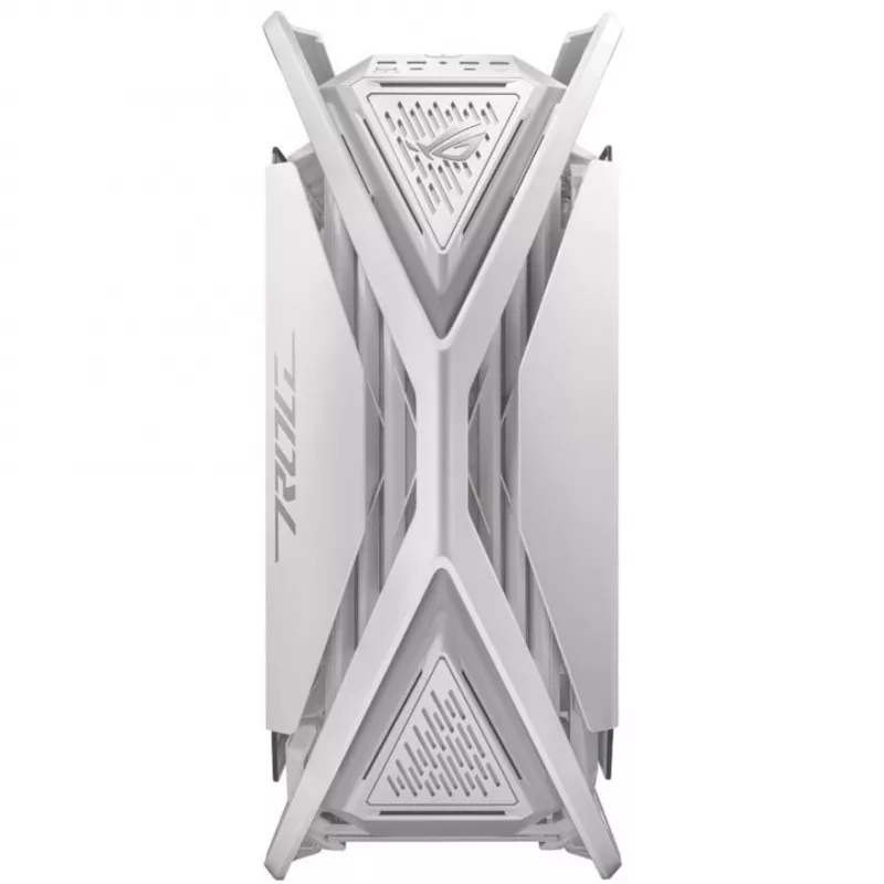 ASUS ROG GR701 Hyperion White, PC, Λευκό, ATX, EATX, micro ATX, Mini-ITX, Αλουμίνιο, Multi, Front