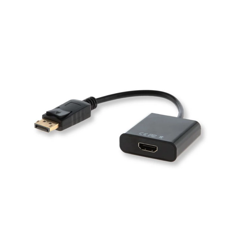 Savio CL-55 αντάπτορας καλωδίου βίντεο 0.2 m DisplayPort HDMI Type A (Standard) Μαύρο