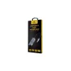 Gembird A-CM-COMBO3-02 προσαρμογέας πολλαπλών θυρών USB-C 3 σε 1, hub USB 3.2 Gen 1, HDMI 4K, USB-C PD 87 W, ασημί