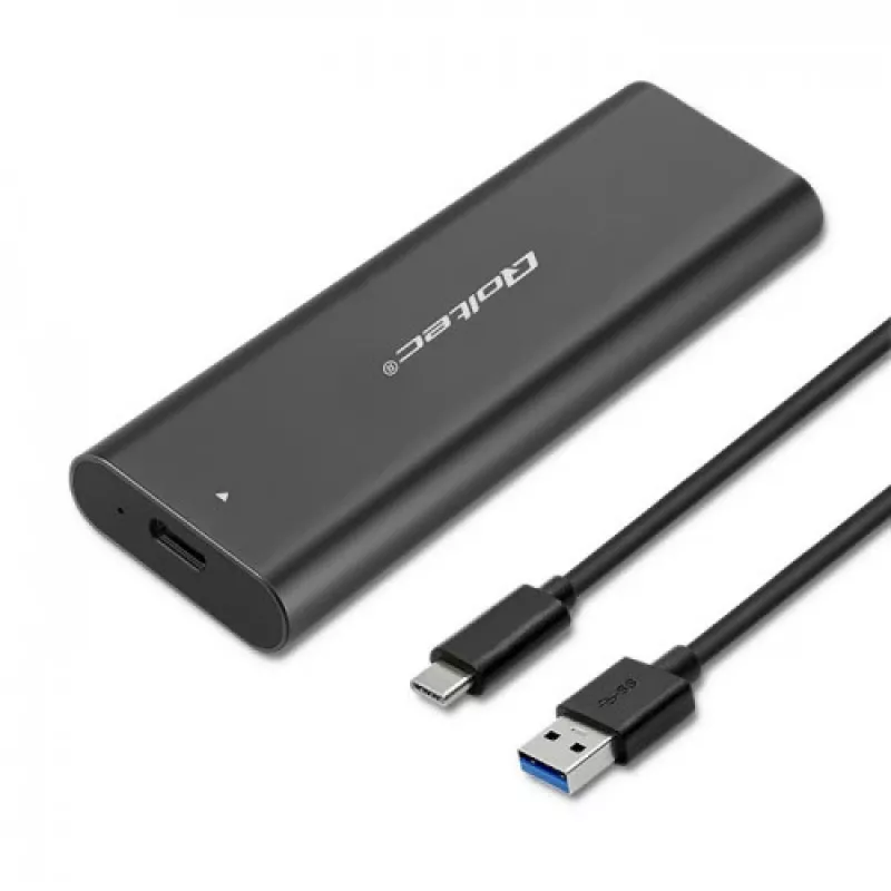 Θήκη για δίσκους M.2 SATA SSD | NGFF | USB Type-C