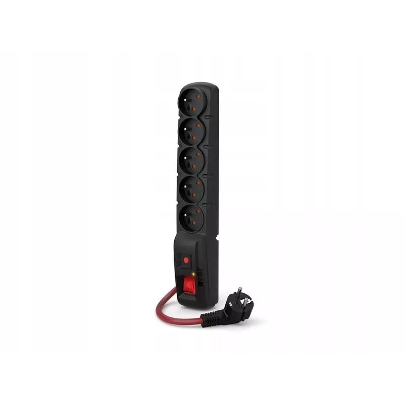 ACAR F5 POWER μαύρο 5 έξοδοι AC 230 V 10 m