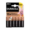 Συσκευασία μπαταριών Duracell Basic AA / LR6 — 6 τεμ. (αλκαλικές)