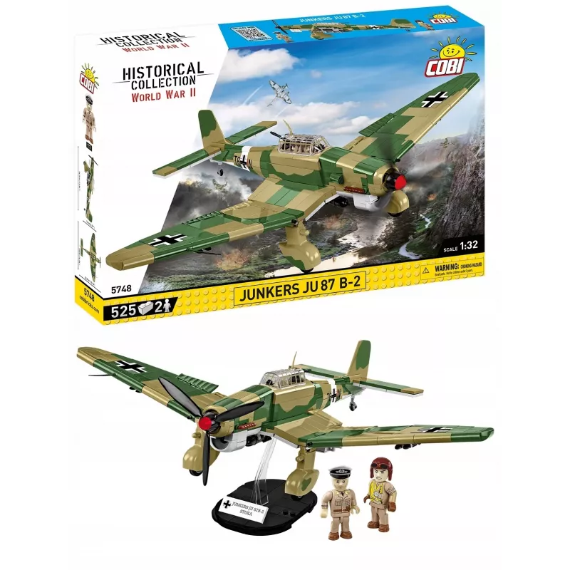 Cobi 1/32 Κλίμακα Junkers Ju 87 B-2 Σετ μοντελισμού