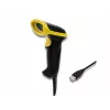 Qoltec 50867 αναγνώστης γραμμωτού κώδικα λέιζερ 1D/2D, USB, μαύρος