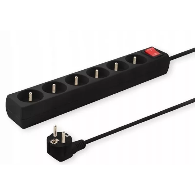Πολύπριζο Savio SAVIO LZ-04 μαύρο