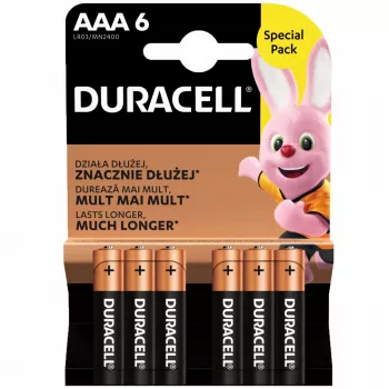 Μπαταρία Duracell AAA R03 6 τεμ.