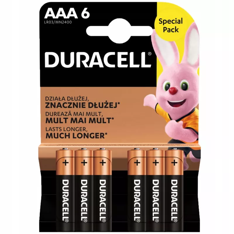 Μπαταρία Duracell AAA R03 6 τεμ.