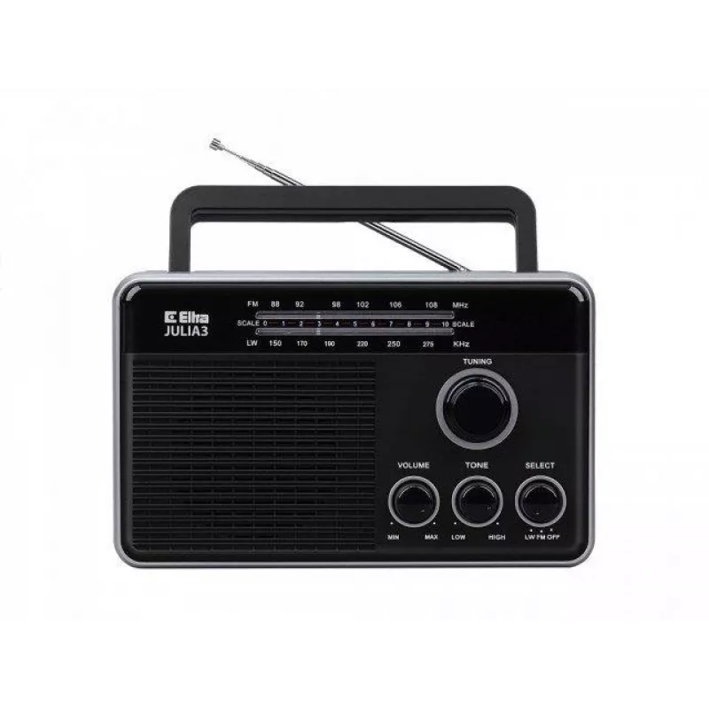 Eltra Radio Julia 3 μαύρο