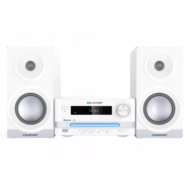 Home Audio μικροσύστημα BLAUPUNKT MS16BT 15 W, CD/USB/MP3, Bluetooth, FM RDS, λευκό