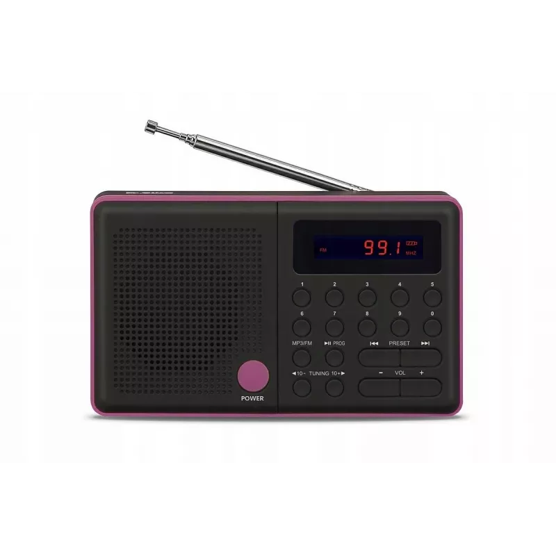 Radio Pliszka USB, FM μαύρο