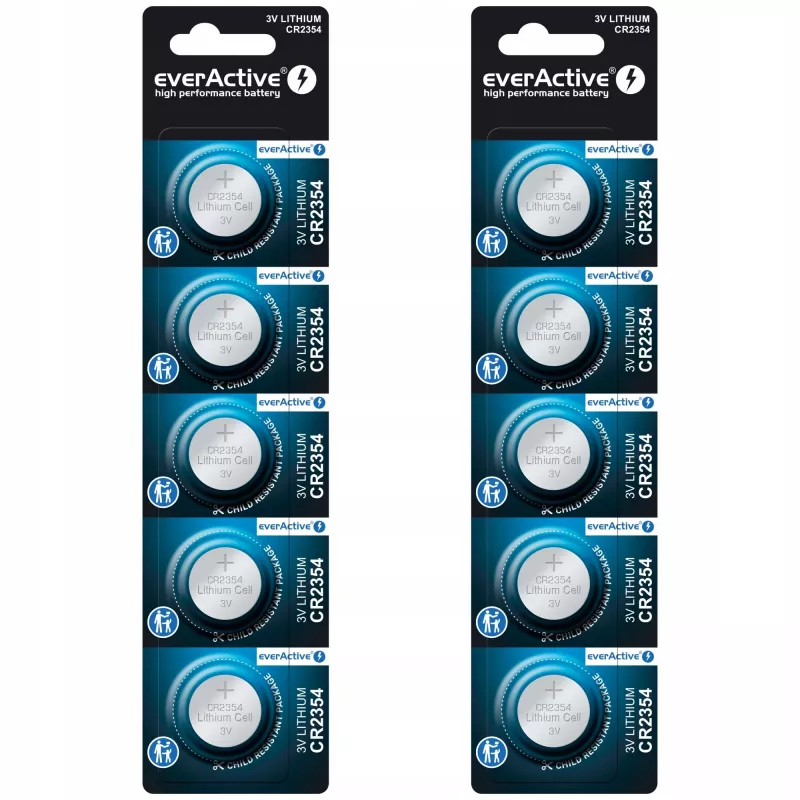 Μπαταρία λιθίου κουμπί everActive CR2354 - Blister 5 τεμ.