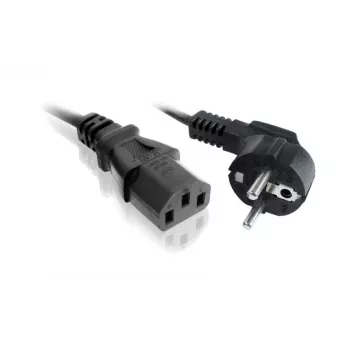 Καλώδιο ρεύματος SAVIO CL-146 — 3 m, IEC C13 σε IEC Type E, μαύρο