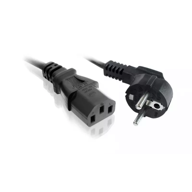Καλώδιο ρεύματος SAVIO CL-146 — 3 m, IEC C13 σε IEC Type E, μαύρο