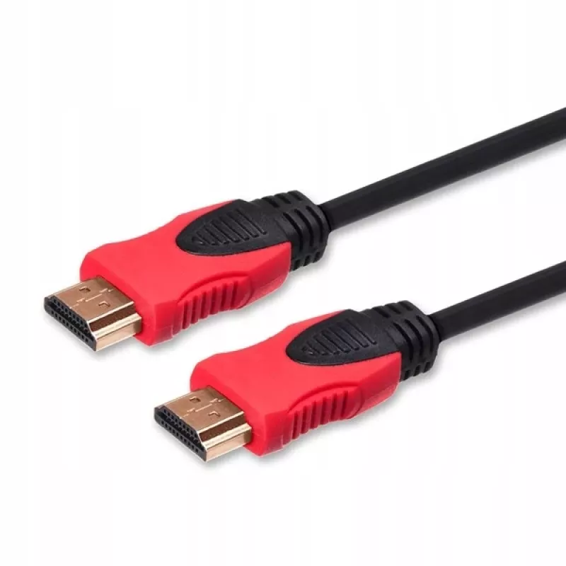 Savio CL-141 Καλώδιο HDMI 10 m HDMI Type A (Standard) Μαύρο, Κόκκινο