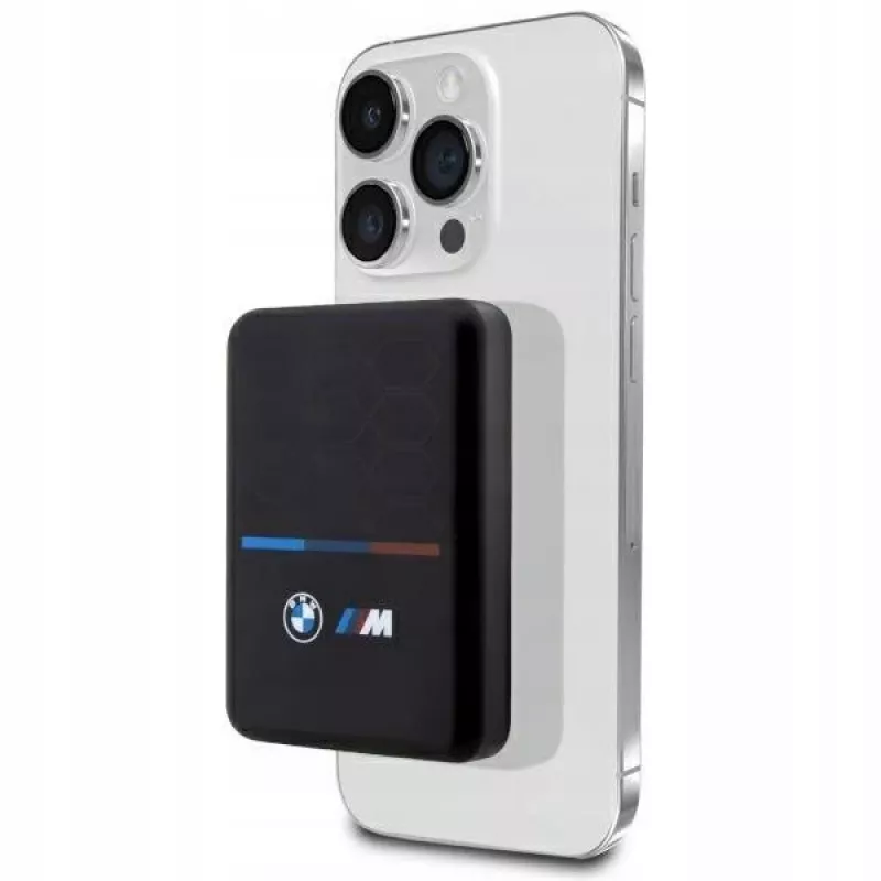 Φορητό powerbank BMW επαγωγικό BMPBMS3K22PGVK5W 3000mAh