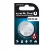 Μπαταρία λιθίου κουμπί everActive CR2450, 3 V, ύψος 5 mm — συσκευασία 5 τεμ.