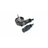Καλώδιο τροφοδοσίας CEE 7/7 - IEC 320 C19 16A VDE 1,8M μαύρο