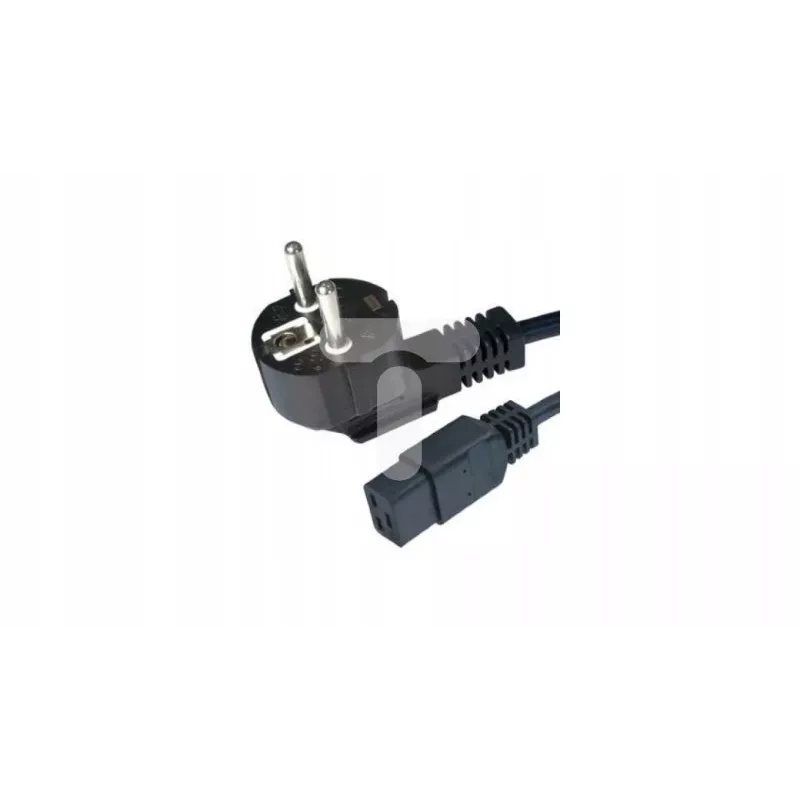 Καλώδιο τροφοδοσίας CEE 7/7 - IEC 320 C19 16A VDE 1,8M μαύρο