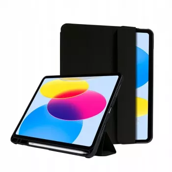 Crong FlexFolio CRG-FXF-IPD109-BLK θήκη folio για iPad 10.9 (2022) / iPad 11 (2025), 27,7 cm (10,9 ίντσες), με θήκη για Apple Pencil, μαύρη