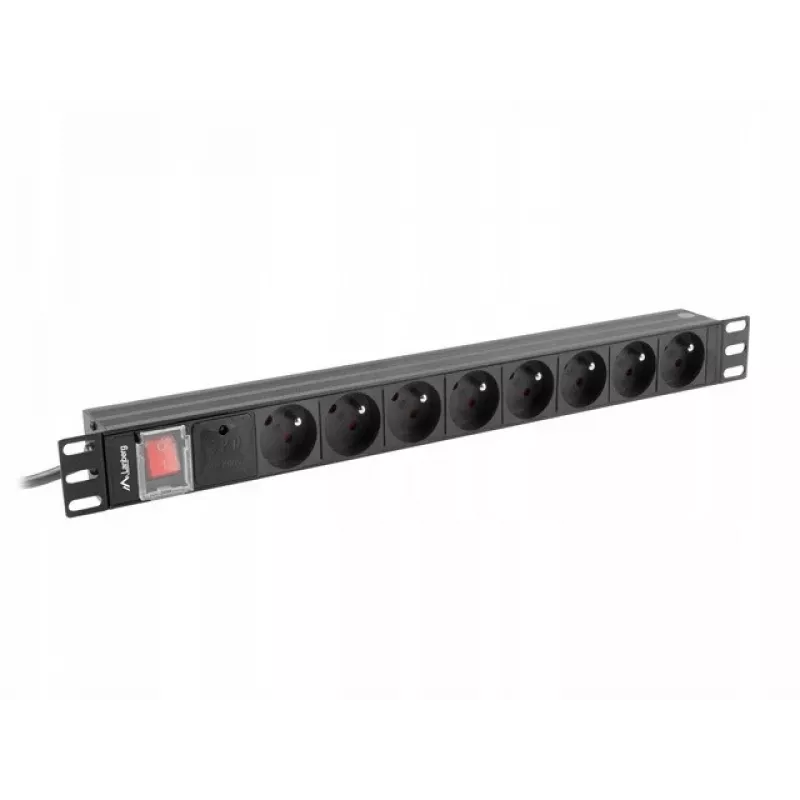 Πολύπριζο Lanberg PDU-08E-0200-BK