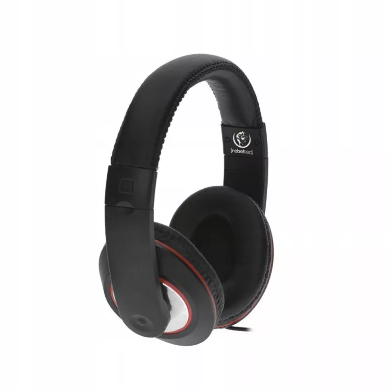 Ακουστικά Rebeltec ενσύρματα over-ear μαύρα