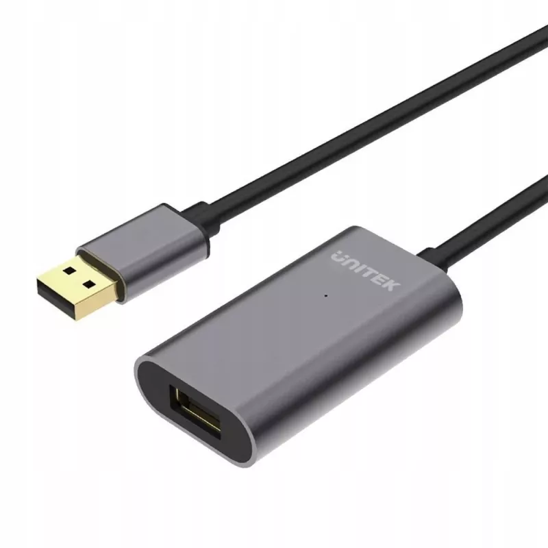 Καλώδιο USB UNITEK Y-271 5 m USB 2.0 γκρι