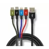 Καλώδιο φόρτισης 4 σε 1 Universal I-BOX USB IKUM4W1