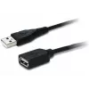Καλώδιο επέκτασης USB Unitek Y‑C418GBK 5 m USB A σε USB A USB 2.0, μαύρο