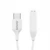 Προσαρμογέας ήχου USB Type 3.1 C (M) – Καρφί 3,5mm (F) Λευκό SAVIO AK-52