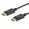 Savio CL-137 Καλώδιο DisplayPort 3 m Μαύρο