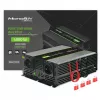 Qoltec Monolith Προσαρμογέας/μετατροπέας ρεύματος αυτοκινήτου 4000 W Μαύρο
