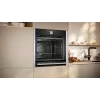Neff B64CT73N0 Φούρνος 71 L Μαύρο, Ανοξείδωτο ατσάλι