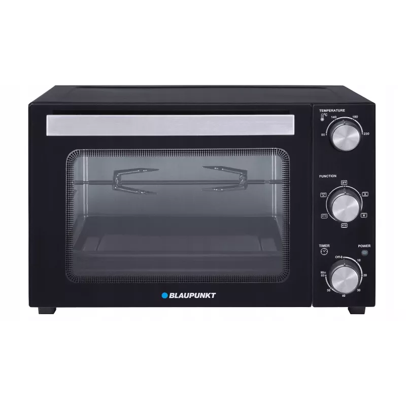 Blaupunkt EOM601 Φούρνος Μαύρο, Ανοξείδωτο ατσάλι