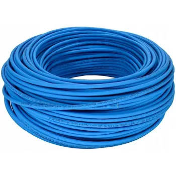 DIGITUS DK-1641-A-VH-1 Καλώδιο εγκατάστασης Cat. 6A S/FTP, AWG 23/1 σύρμα, LSZH, Eca, 100 m, μπλε (RAL 5012)