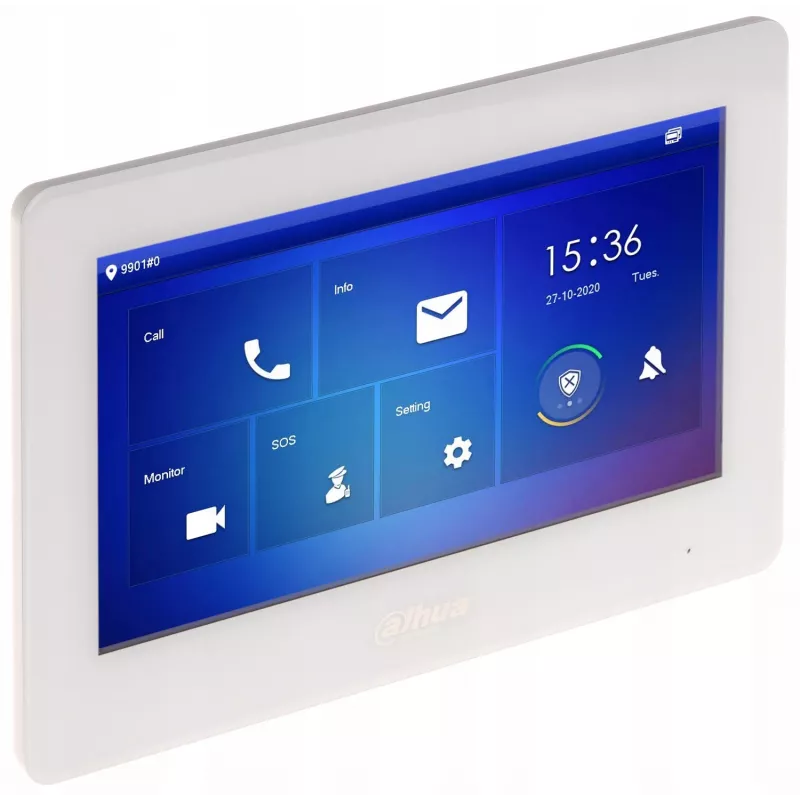 Οθόνη LCD 7 ιντσών IP Wi-Fi Θυροτηλέφωνο DAHUA VTH5422HW-W