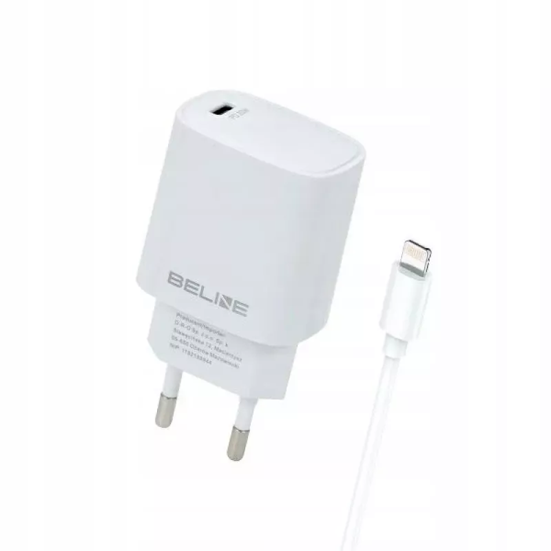 Φορτιστής Beline Beli02163 20W USB-C με καλώδιο Lightning