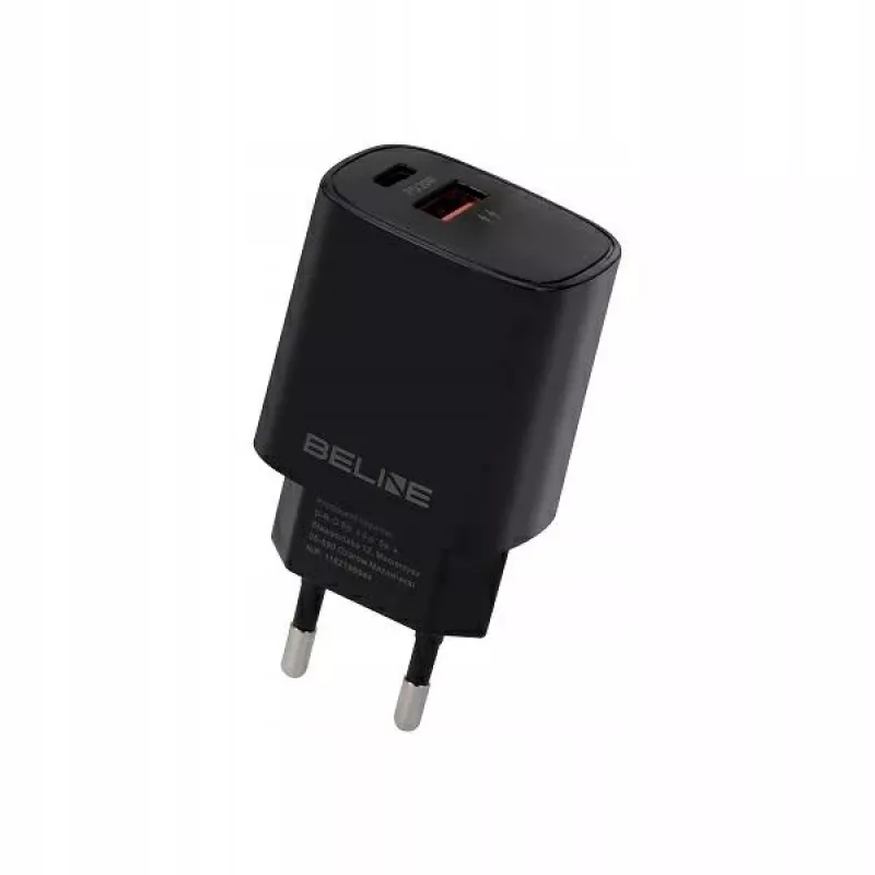 Φορτιστής Beline Beli02159 — 20W USB-C και USB-A συμβατός με PD/QC