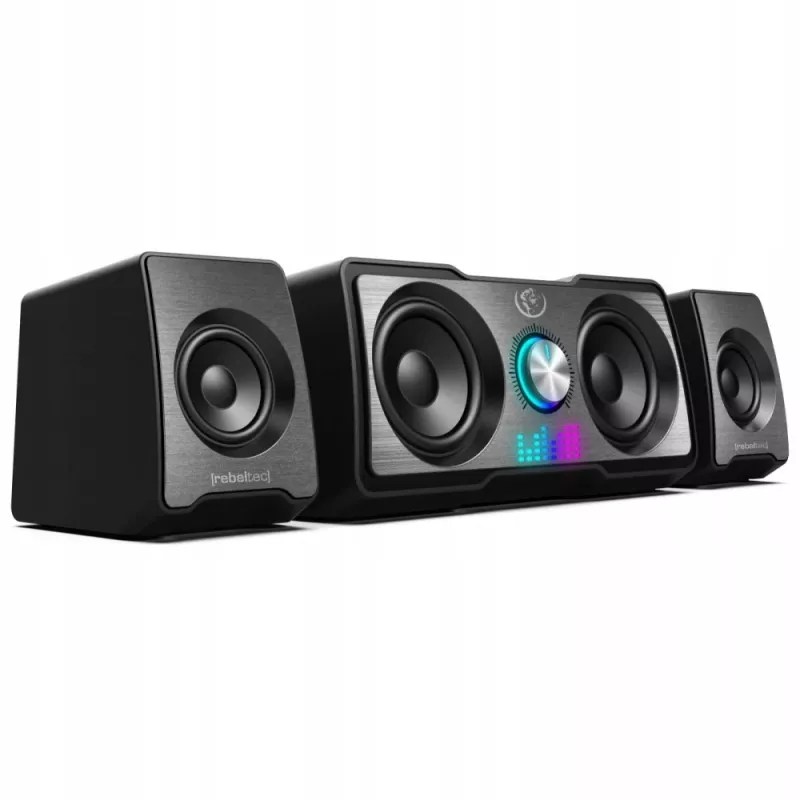 Ηχεία multimedia 2.1 ROCK, RBLGLO00048, 60W