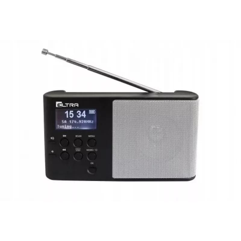 Επιτραπέζιο ραδιόφωνο DAB+ Eltra Μοντέλο σε Ασημί